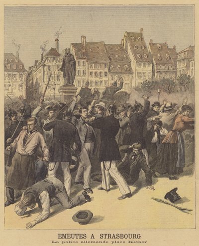 Mellakat Strasbourgissa tekijältä French School