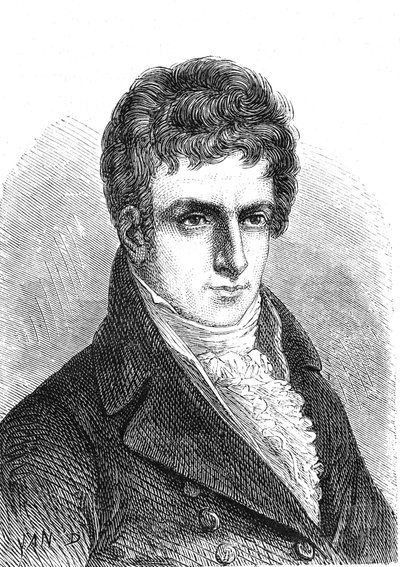 Robert FULTON (1765-1815), yhdysvaltalainen insinööri ja keksijä (höyrylaiva). tekijältä French School
