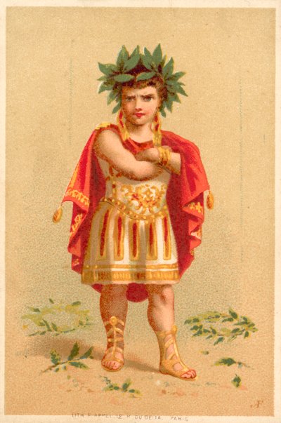 roomalainen (chromolitho) tekijältä French School
