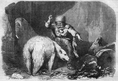 Roomalainen sarja: "" Han of Iceland"", kirjoittanut Victor Hugo (1802-1885). Kaiverrus "" Les bons romances"" tekijältä French School