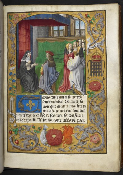 Royal MS 16 F II f.137r Kuvitus teoksesta 