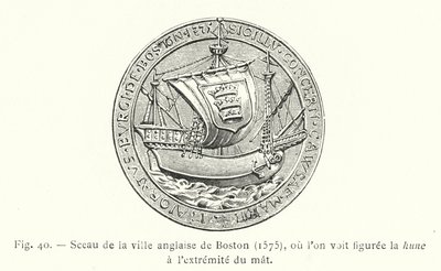 Englannin Bostonin kaupungin sinetti tekijältä French School