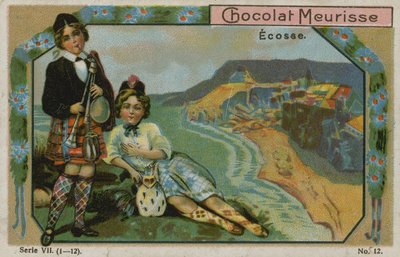 Skotlanti, Chocolat Meurissen kauppakortti tekijältä French School