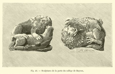 Veistoksia Bayeux