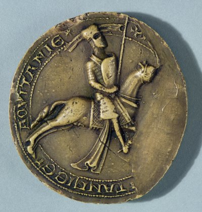 Arthur I:n (1187-1203) sinetti Bretagnen herttua tekijältä French School