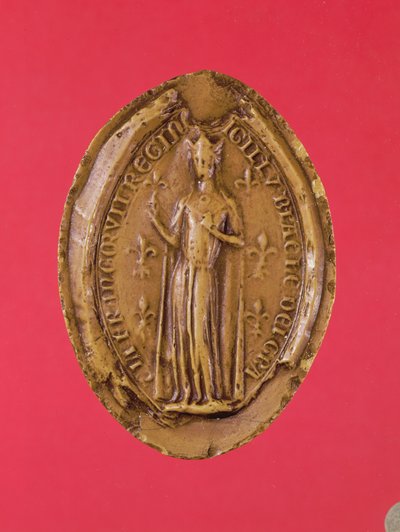 Kastilian Blanchen sinetti (1188-1252) (vaha) tekijältä French School