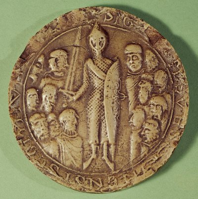 Soissonsin kunnan sinetti, 1228 (vaha) tekijältä French School