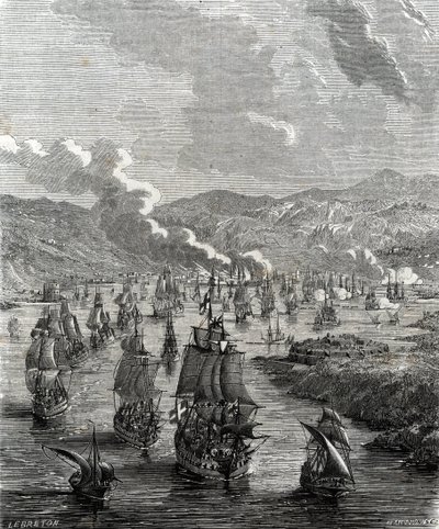 Toulonin piiritys tapahtui 29. heinäkuuta - 21. elokuuta 1707 Espanjan peräkkäissodan aikana, kun liittoutuneiden maa- ja merijoukot piirittivät Ranskan laivastotukikohdan Toulonissa (kaiverrus) tekijältä French School