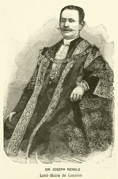 Sir Joseph Renals, Lontoon pormestari (kaiverrus) tekijältä French School