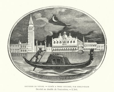 Souvenir of Venice, cameo dissenyat per l