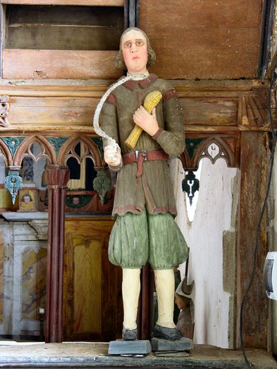 St. Isidore (monivärinen puu) tekijältä French School