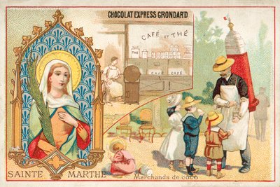 St Martha (chromolitho) tekijältä French School