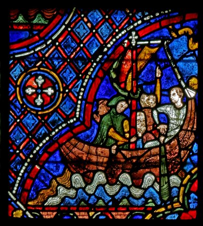 St Nicholas: vene kuljettaa matkustajia Myraan (w29a) tekijältä French School