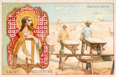 St Sylvester (chromolitho) tekijältä French School