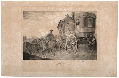 Lavavaunu, 1823 tekijältä French School