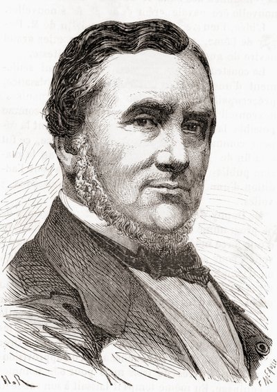 Stanislas Charles Henri Dupuy de Lôme, teoksesta Les Merveilles de la Science, julkaistu noin vuonna 1870 (kaiverrus). tekijältä French School