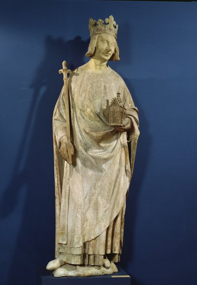 Kaarle V:n (1338-80) patsas, Ranskan kuningas, 1365-80 (katso myös 27646) tekijältä French School
