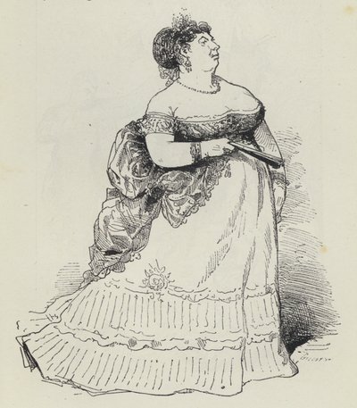 Stout Lady (kaiverrus) tekijältä French School