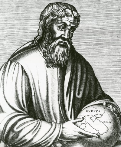 Strabo maantieteilijä, 1500-luku tekijältä French School
