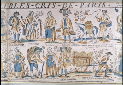 Street Traders 1700-luvulla tekijältä French School