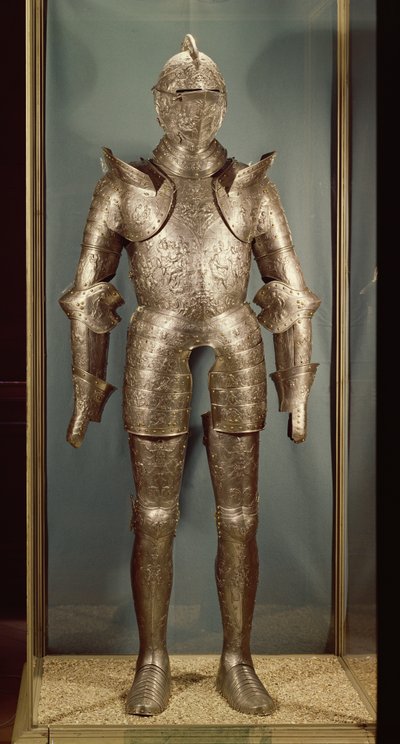 Henri II:n (1519-59) panssaripuku (rauta) tekijältä French School