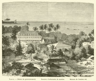 Tahiti (kaiverrus) tekijältä French School