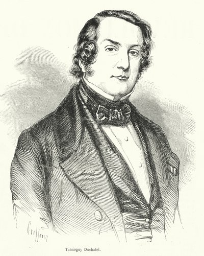Tanneguy Duchatel, ranskalainen poliitikko ja sisäministeri, joka menetti virkansa Ranskan helmikuun 1848 vallankumouksessa tekijältä French School