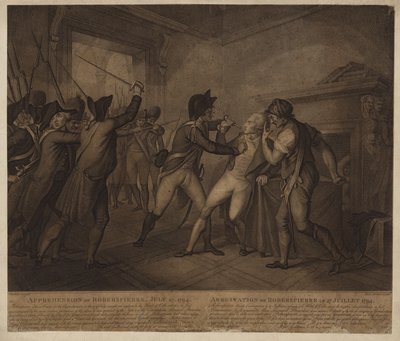 Robespierren kiinniotto 27. heinäkuuta 1794 tekijältä French School