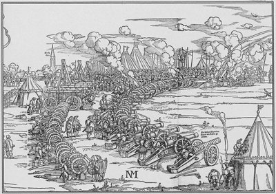 Charles Quintin tykistöpuisto, 1530 tekijältä French School