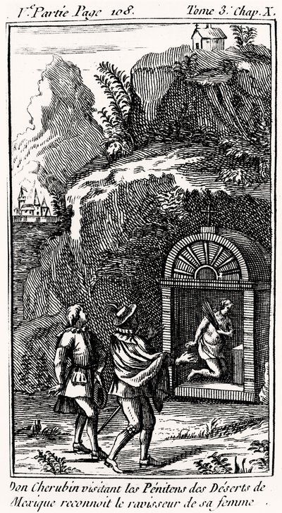 "The Bachelier Of Salamanca", n. 1759 (kaiverrus) tekijältä French School