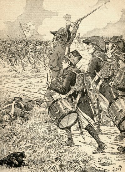 Marengon taistelu Italiassa vuonna 1800 käytiin Napoleon Bonaparten johtamien ranskalaisten joukkojen ja itävaltalaisten välillä. Agendasta Buvard du Bon Marche julkaistiin 1917. tekijältä French School