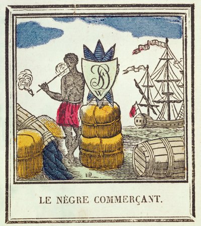 The Black Trader, levy 529 Les Petits Metiersilta (ksylografi) tekijältä French School