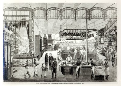 Cafe Richen uudet keittiöt, 1866 tekijältä French School