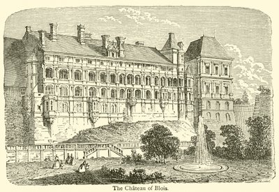 Chateau of Blois (kaiverrus) tekijältä French School