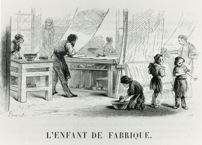 Tehtaan lapsi, n. 1842 tekijältä French School