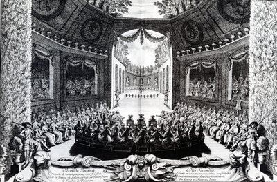 The Comedie-Francaise Theatre, 1675 tekijältä French School