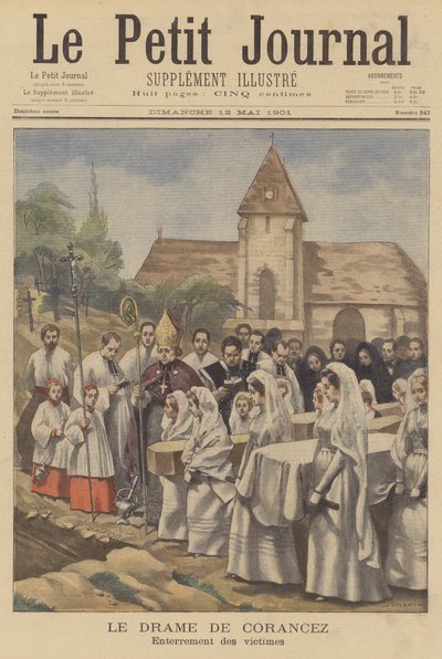 Corancezin murhat; uhrien hautaamiseen tekijältä French School