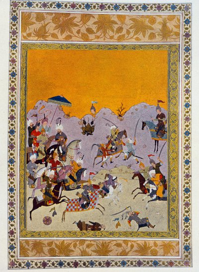 Sankarien kuolema, kuvitus elokuvaan Arabian Nights, 1895 (värikaiverrus) tekijältä French School