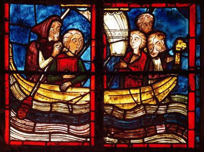 Lähtö Jerusalemiin, Egyptin Pyhän Marian tarinasta Chapelle de la Sainte-Croixissa tekijältä French School
