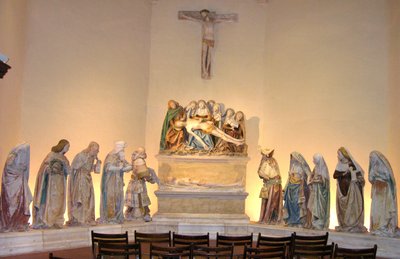 The Tombment, 1490 (maalattu kivi) tekijältä French School
