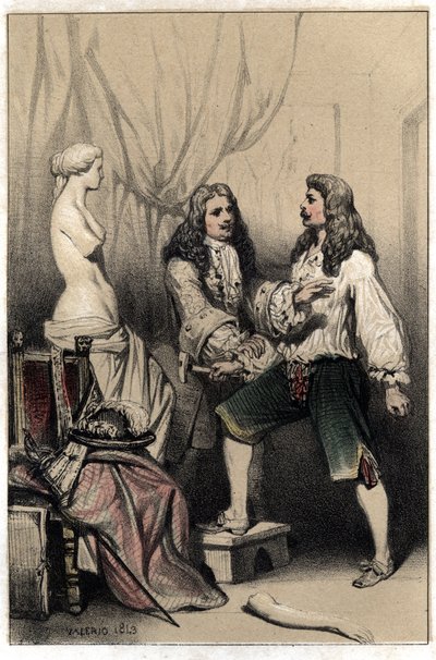 Ranskalainen kuvanveistäjä Pierre Puget (1620-1694) pidätti murtaakseen Venuksensa sponsorinsa Plate