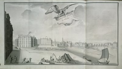 Gabelle, Nantes, vuonna 1723 tekijältä French School