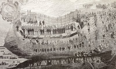 Nagasakin suuri marttyyrikuolema, 1622, Paul Lacroix