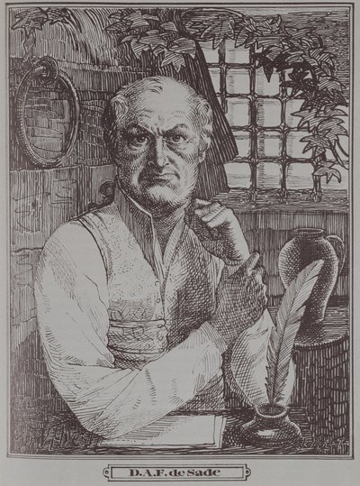 Markiisi de Sade (1740-1814) vankilassa tekijältä French School