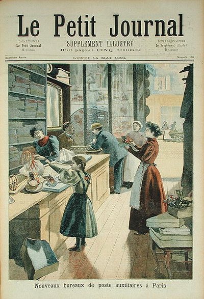 Pariisin uusi apuposti, Le Petit Journal, 18. toukokuuta 1894 tekijältä French School