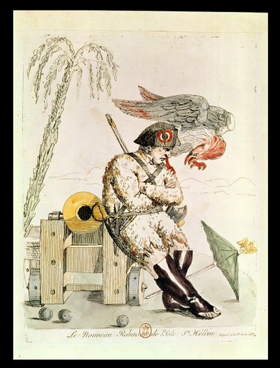 Pyhän Helenan uusi robinson, 1815 tekijältä French School