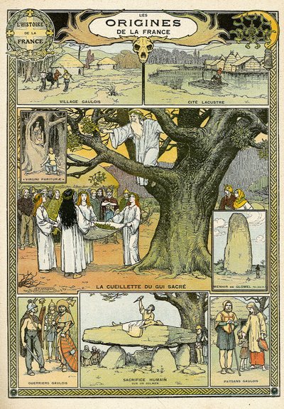 Ranskan synty, Histoire de France -teoksesta. tekijältä French School