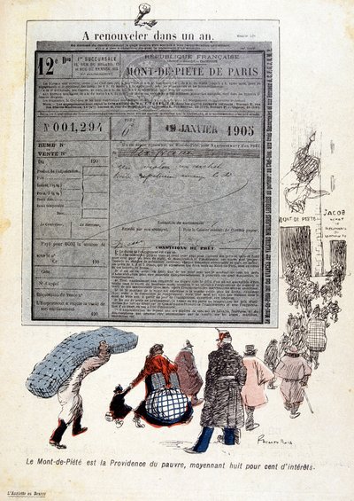 Hurskausvuori: Hurskausvuori on köyhien huolenpito, kahdeksansadan prosentin eduista - elokuvassa "The Butter Plate" n¡du 6.3.1905 tekijältä French School