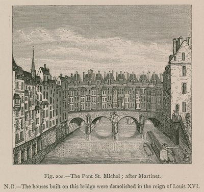 Pont St. Michel; Martinetin jälkeen tekijältä French School
