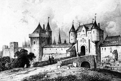 Porte Saint-Honoré, Pariisi 1200-luvulla tekijältä French School